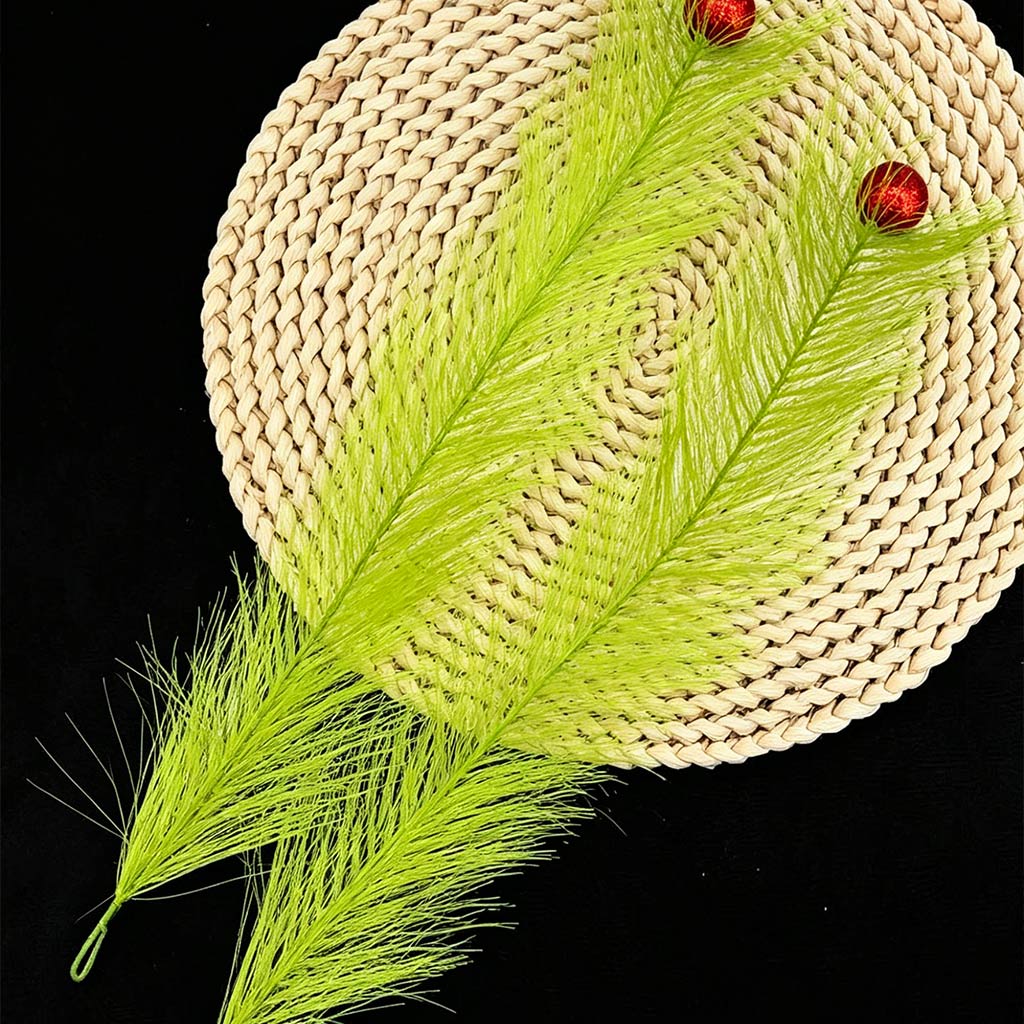 Palm Leaf Dried - (3個/パック)10X43cm DIYデコレーションシミュレーションプラント ドライフラワーリーフ パーム クリスマス ホームデコレーション