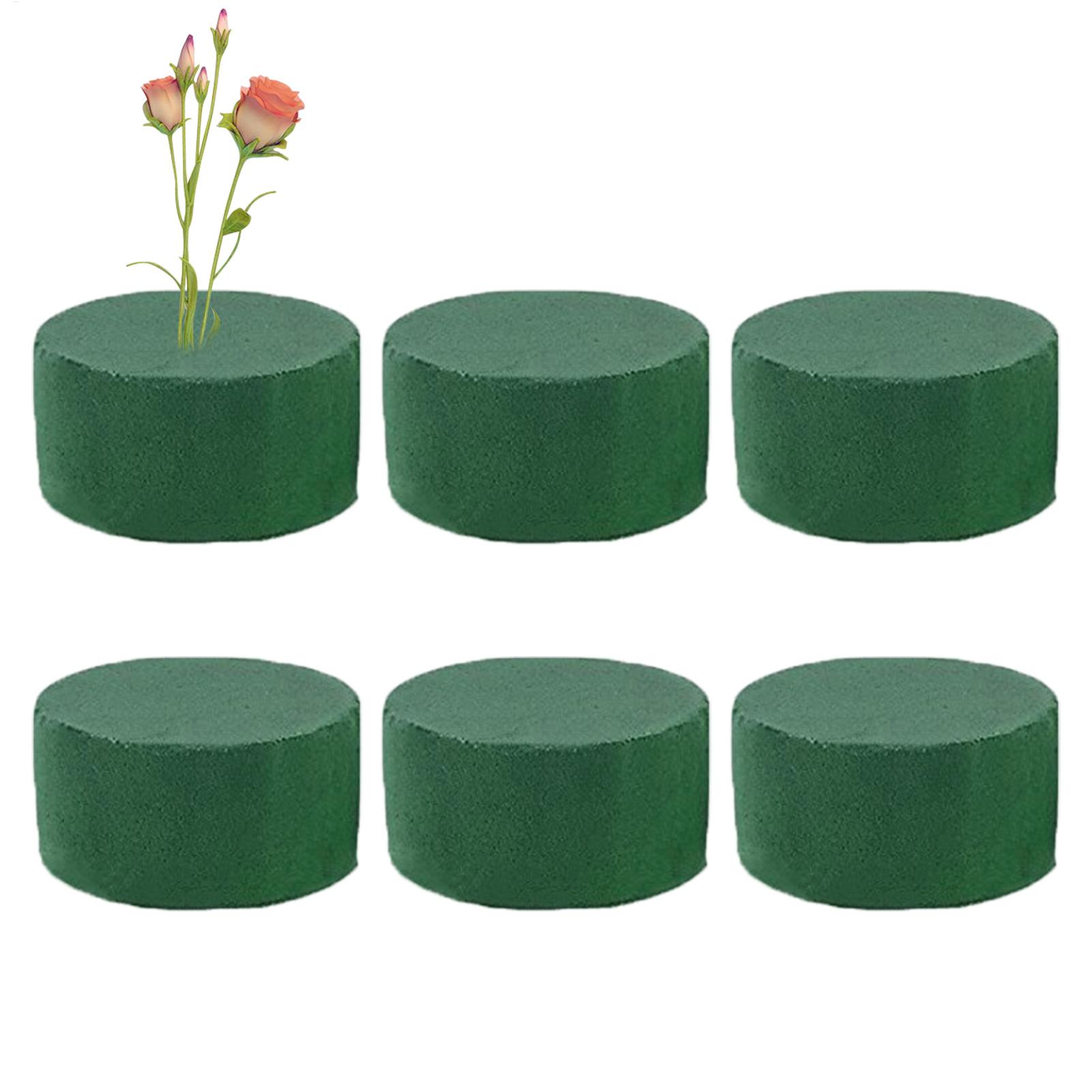 Floral Foam Oasis - 6個入り グリーンフローラルフォーム グリーンDIYドライ造花フォームブロック アレンジメント用 誕生日 結婚式デコレーション用