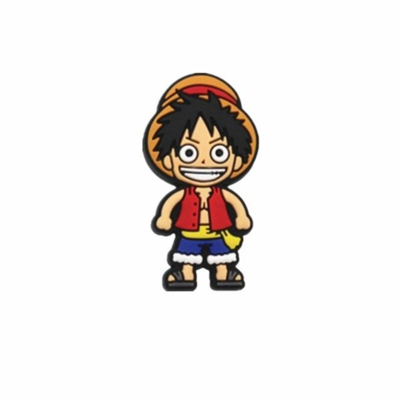 ワンピースのアニメキャラクターの穴あき靴用アクセサリー、DI - Supply Florist のレビューと価格