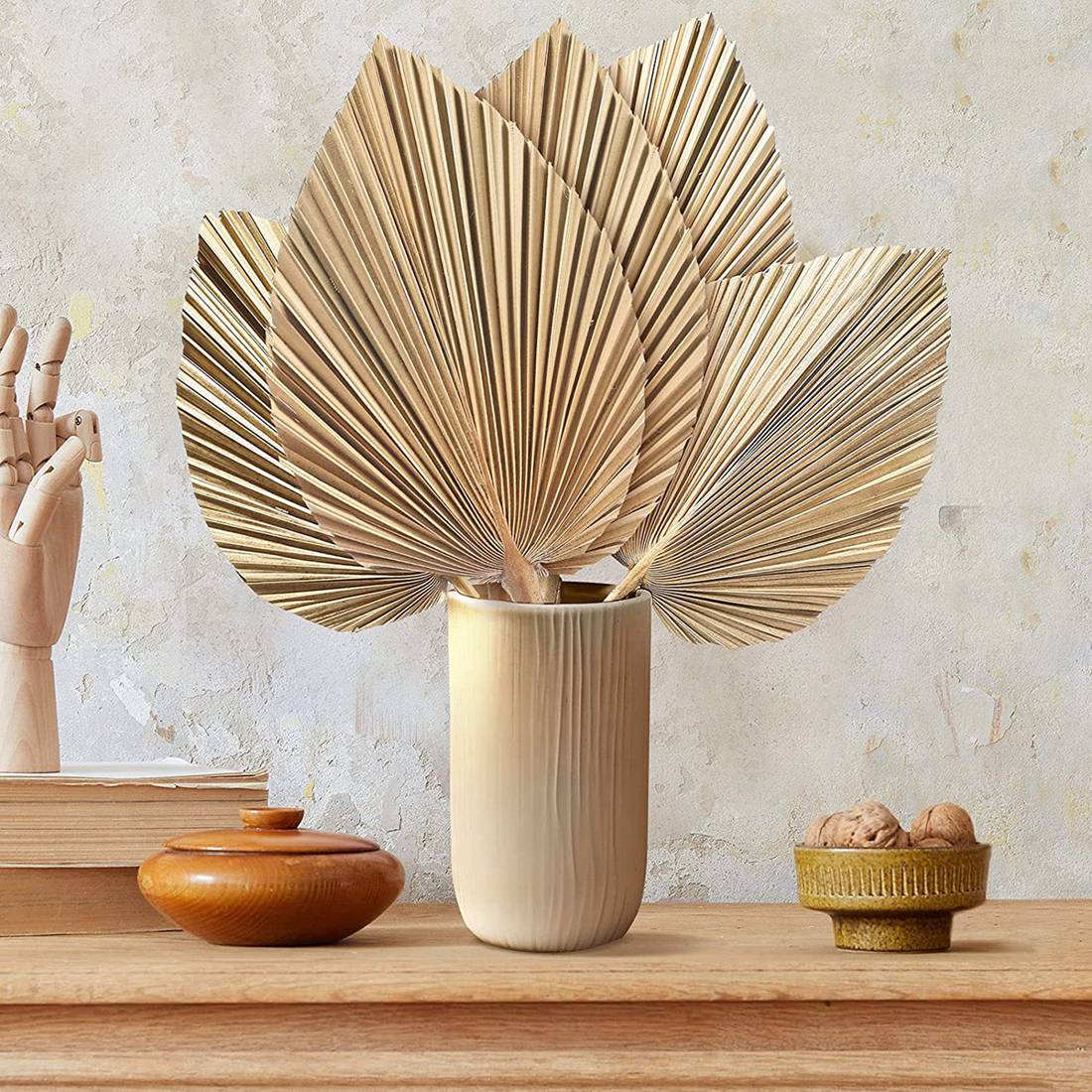 ファンのための自然乾燥ヤシの葉,自由奔放に生きる乾燥葉,家庭 - Palm Leaf Dried のレビューと価格