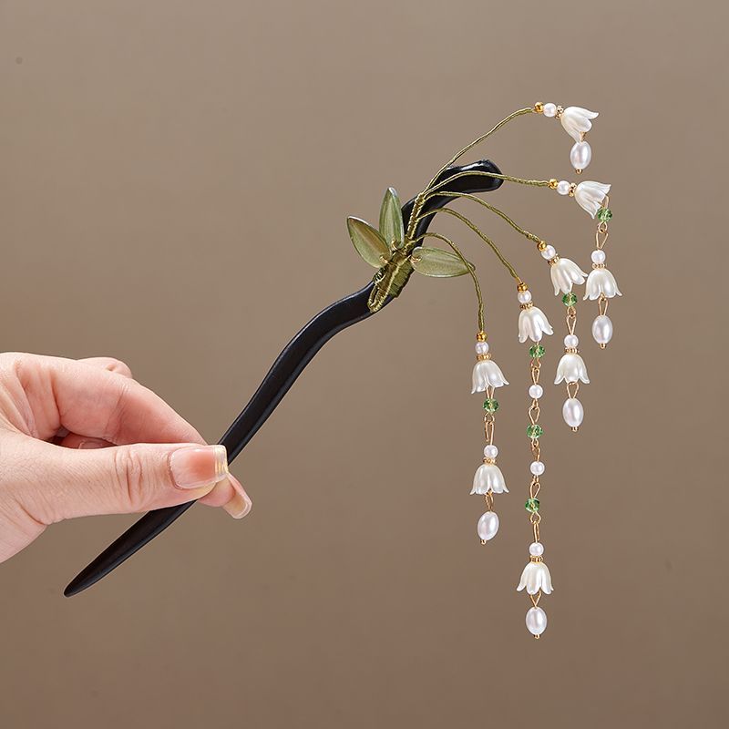 木製フラワーヘアピンヴィンテージ Convallaria M - Supply Florist のレビューと価格
