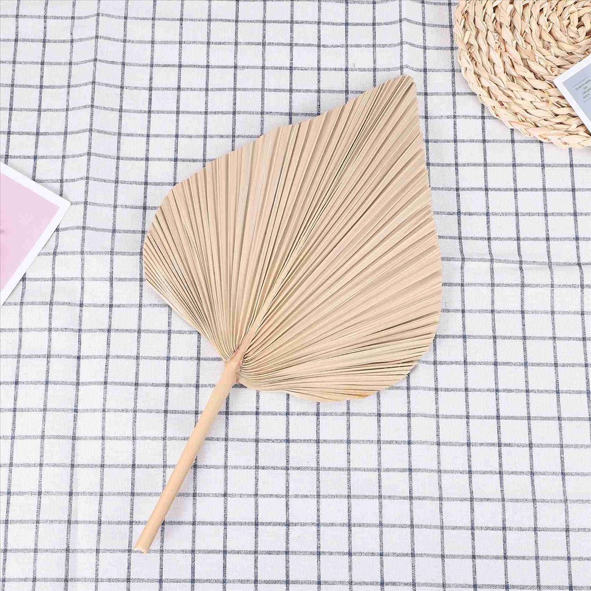 NOCM ドライパームリーフ ルームデコレーション 5枚セッ - Palm Leaf Dried のレビューと価格