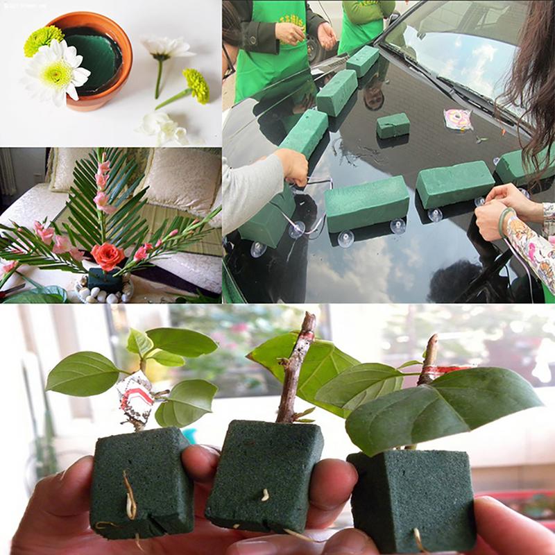 1 個グリーンフローラルフォームアレンジメント花泥 DIY  - Floral Foam Oasis のレビューと価格