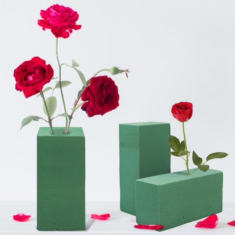 1 個グリーンフローラルフォームアレンジメント花泥 DIY  - Floral Foam Oasis のレビューと価格