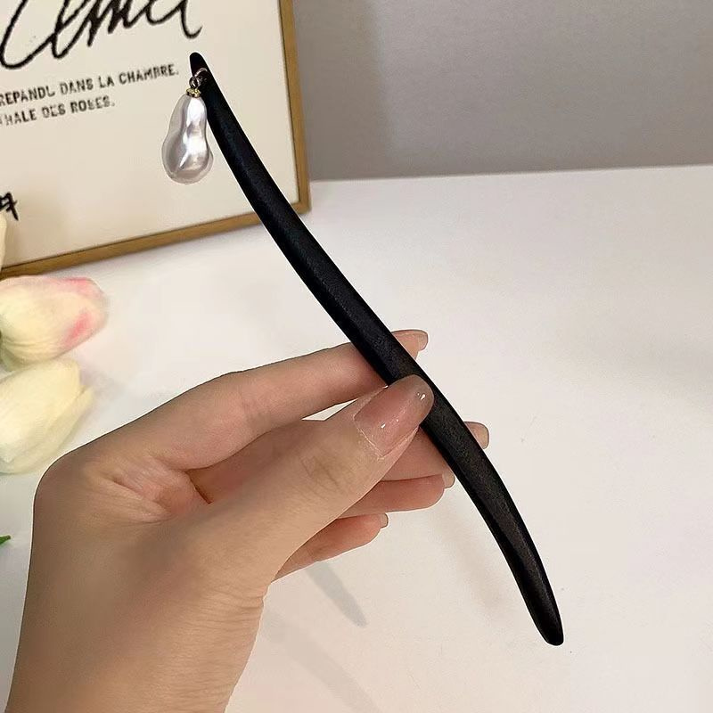 ヴィンテージ中国風の木製花ヘアスティックパールヘアピンジュエ - Supply Florist のレビューと価格
