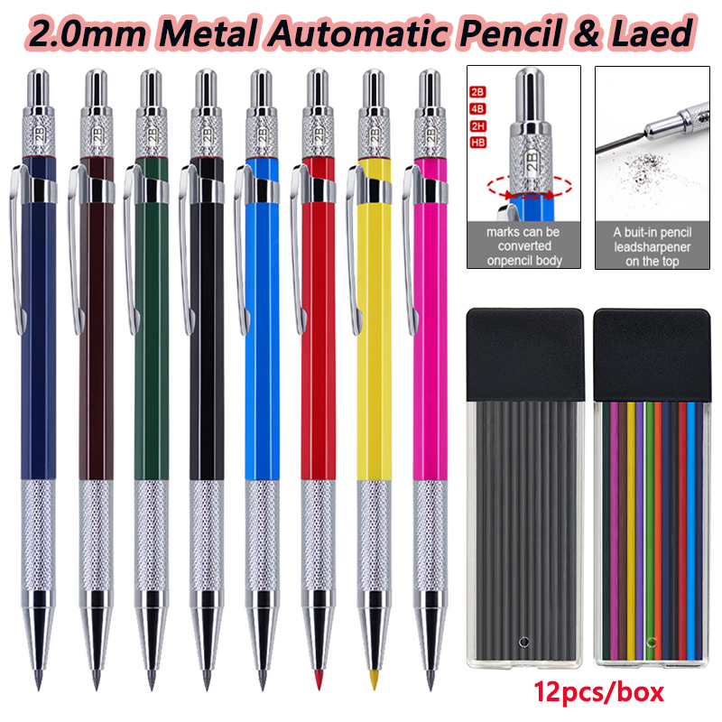 新しいマルチカラーメタルシャープペンシル、2.0mmブラック - Staedtler Pencil Lumocolor のレビューと価格