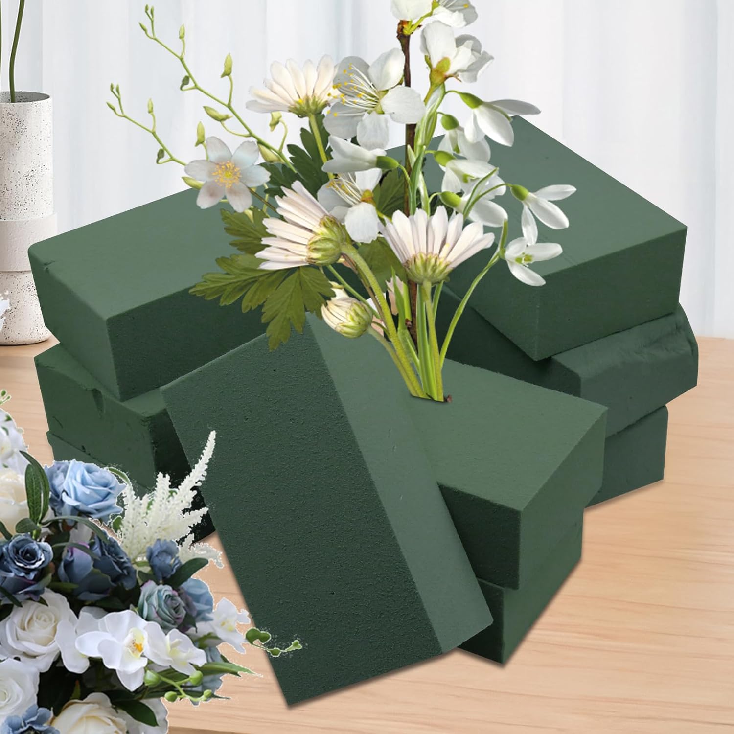 大型フローラルフォームブロック、フラワーマッド、造花、生花、 - Floral Foam Oasis のレビューと価格