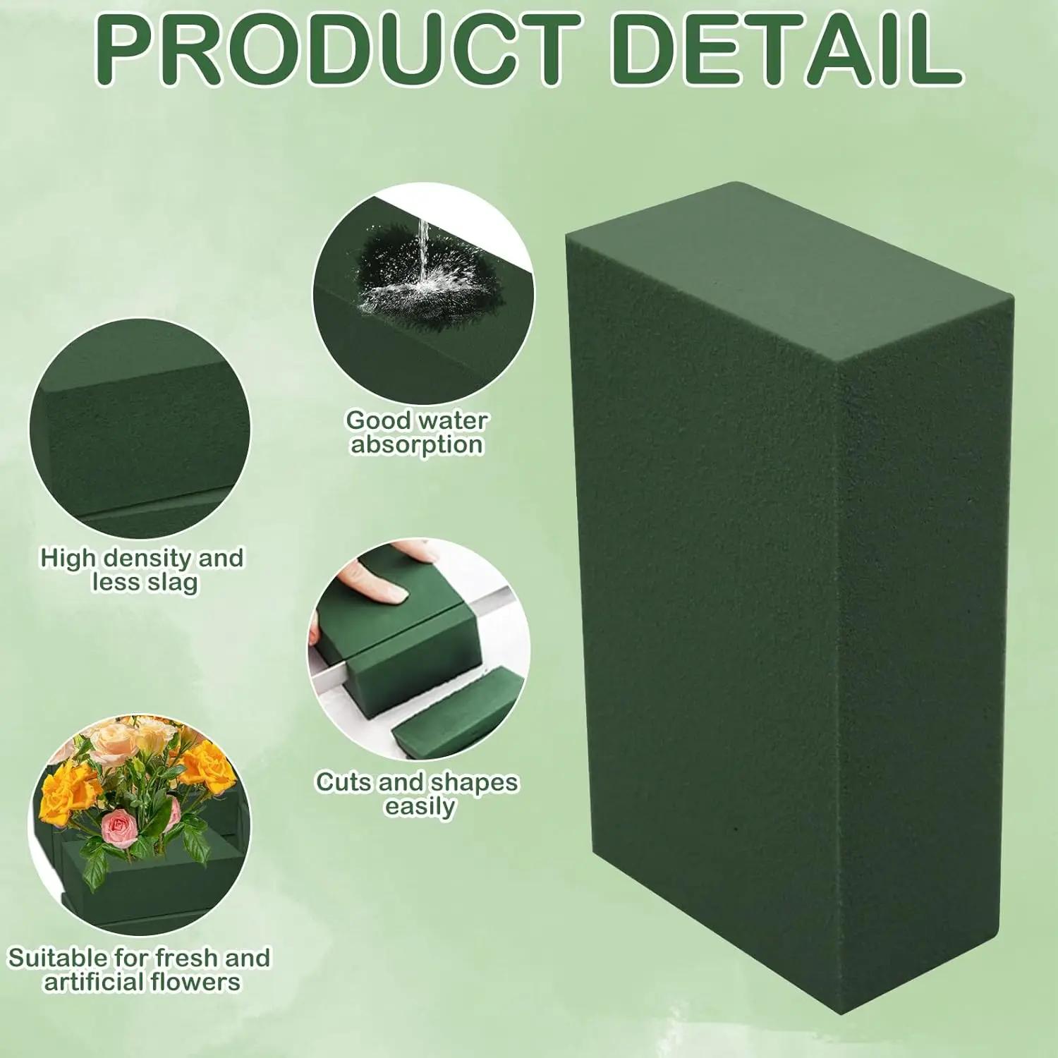 大型フローラルフォームブロック、フラワーマッド、造花、生花、 - Floral Foam Oasis のレビューと価格