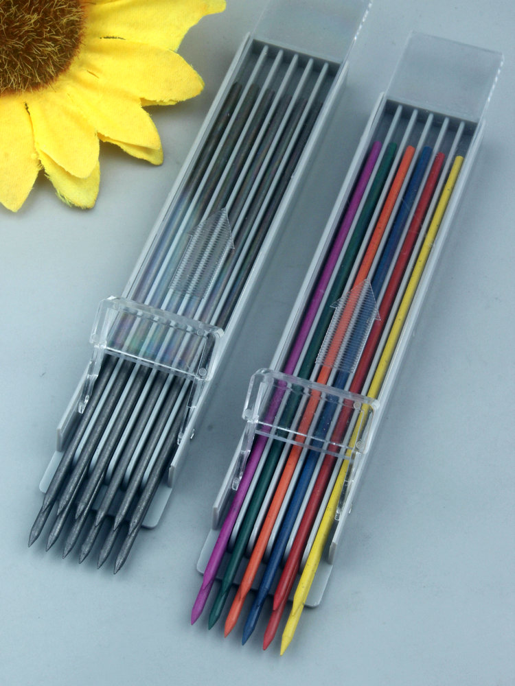 カラー自動シャープドローイングペンシルリード、太いペンシルコ - Staedtler Pencil Lumocolor のレビューと価格
